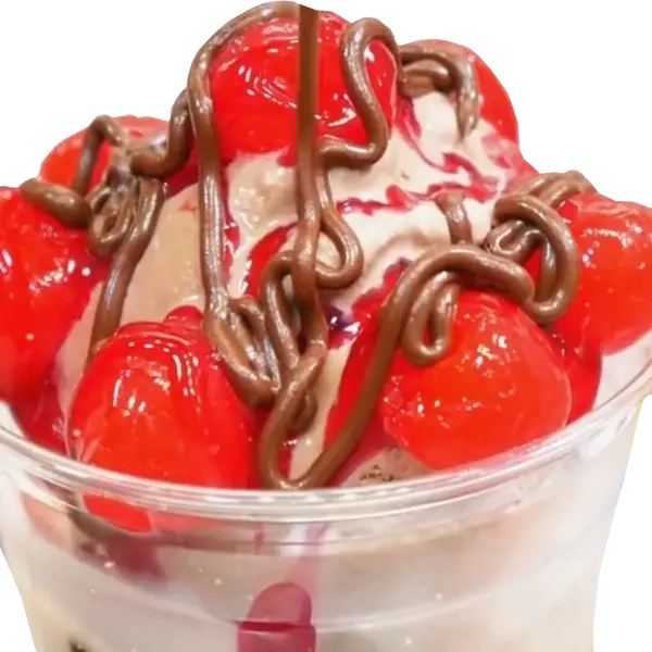 heladeria-robin-hood - Vaso de cerezas