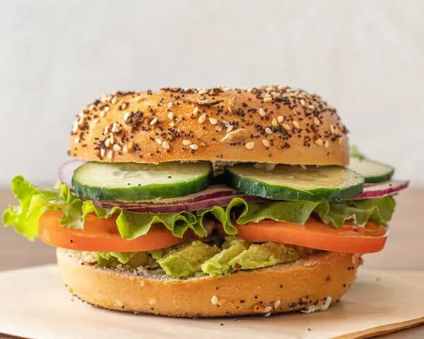 henry-higgins-boiled-bagels - Hanks Harvest-Veggie Sandwich