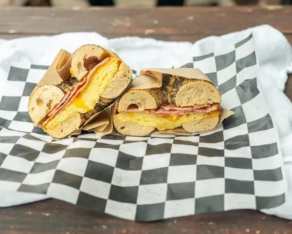 henry-higgins-boiled-bagels - Egg and Cheese Sandwich