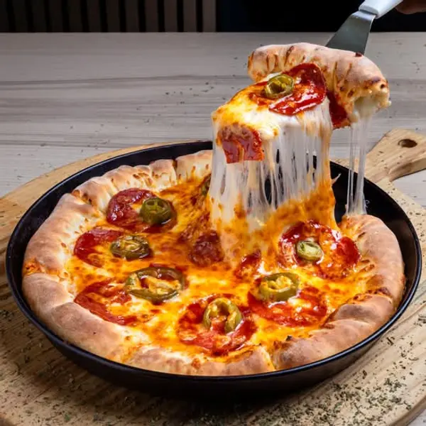 hero-pizza - Cheesy Hot Honey