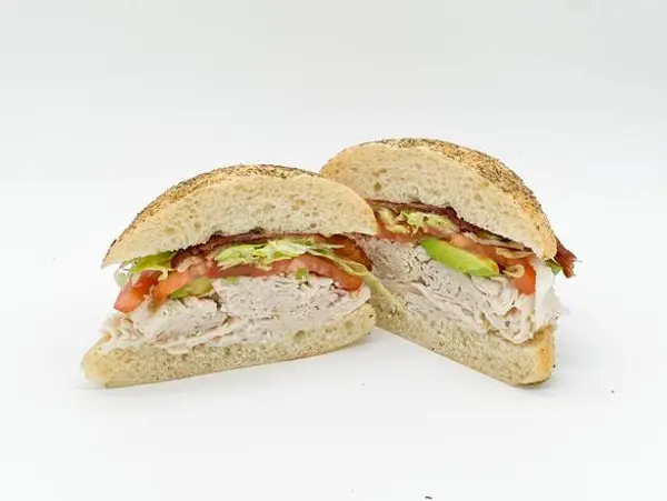 heroes-cafe - Turkey Bacon Avocado Sandwich