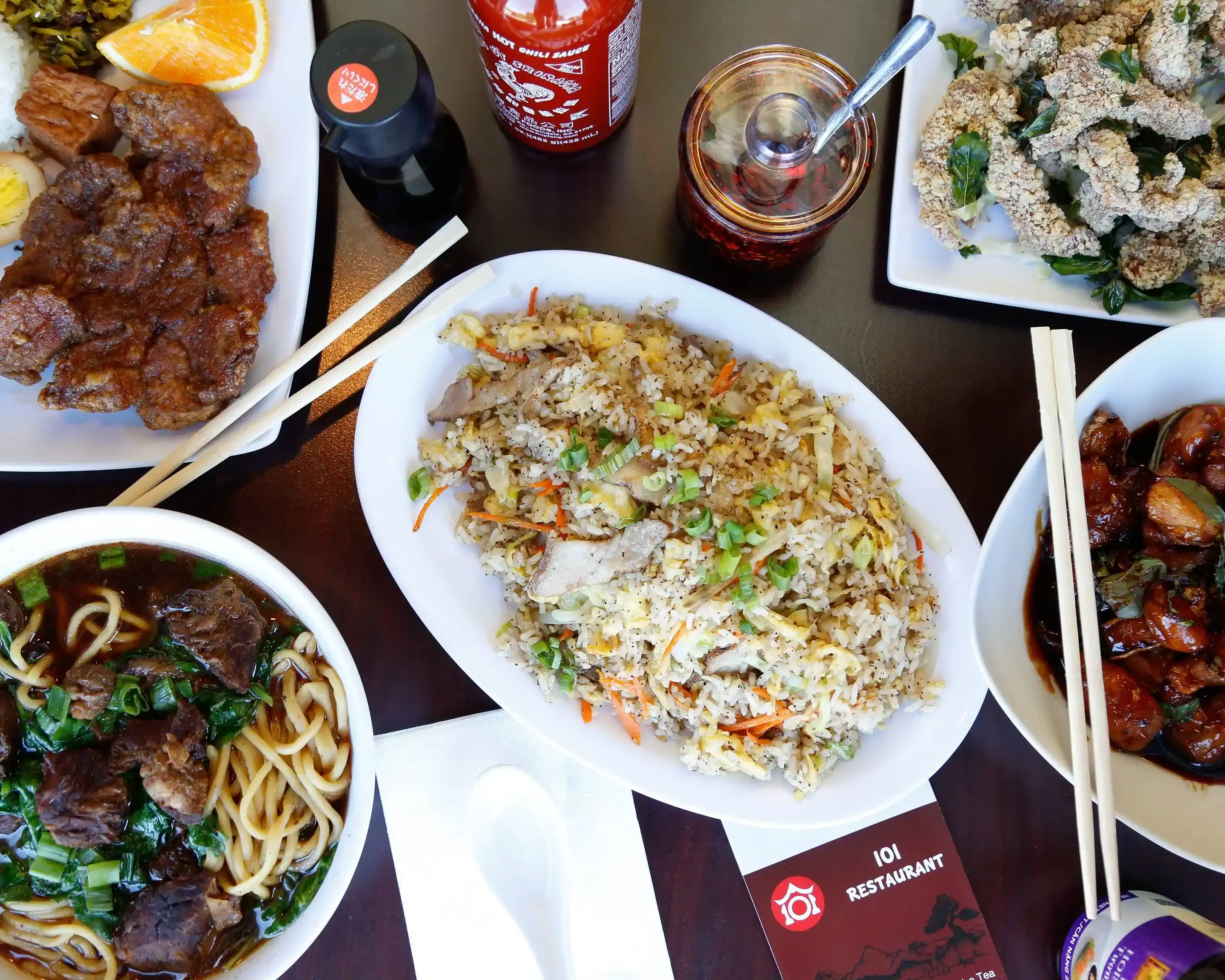 Menu image of Noodles&fired rice. hidden dumpling house midtown's menu - sacramento | restaurants in sacramento