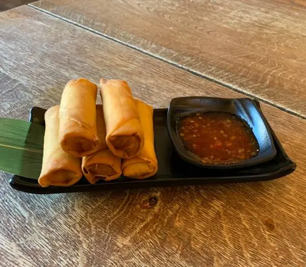 hinodeya-ramen-japantown - Vegetable Spring Rolls (5 pcs) Vegan 🥡