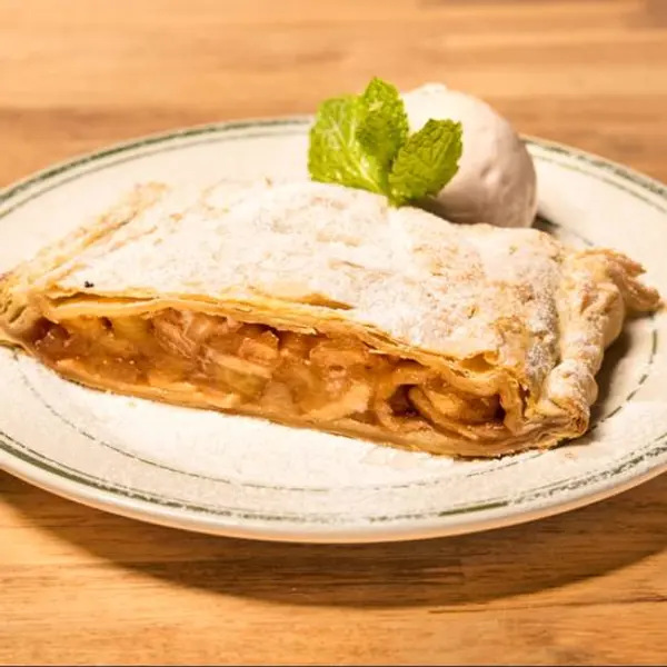 hinterhof - Housemade Apple & Cherry Strudel