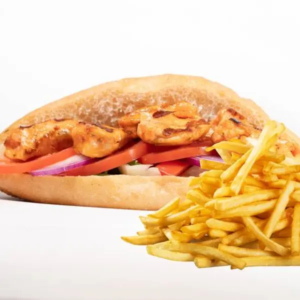 hizgara - Sandwich Brochette de Poulet / Frites