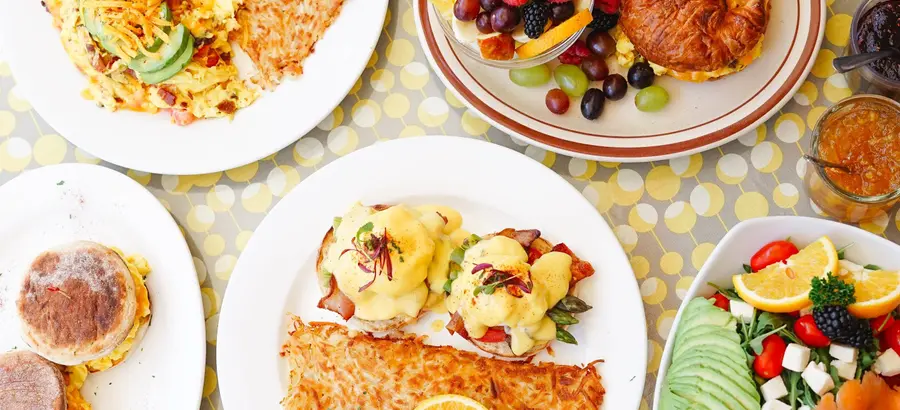 Menu image of Eggs benedicts. hollywood cafe's menu - san francisco | restaurants in san francisco