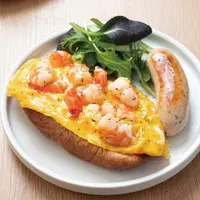 homebrown - Prawn on Sour Dough 蝦比人炒蛋多士