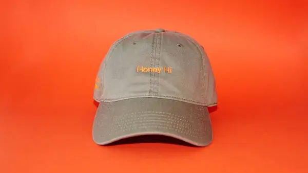 honey-hi - Olive Dad Hat