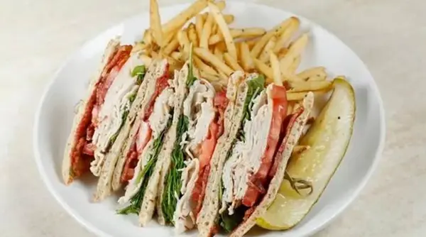 honey-honey-cafe-crepery - Club Sandwich