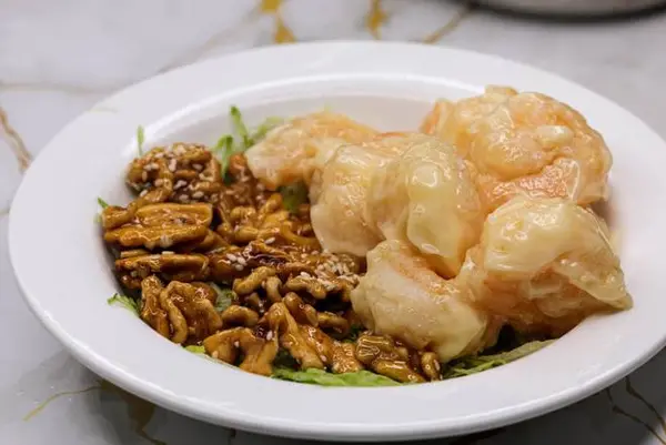 hong-kong-lounge - Honey Walnut Prawns