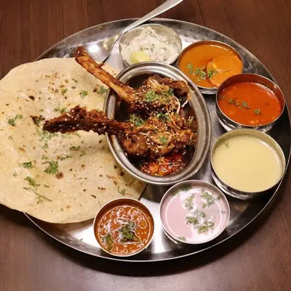 hotel-kolhapuri-tadka-branch-3 - special mutton thali