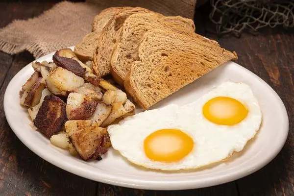 huckleberrys - 2 Eggs, Taters & Toast