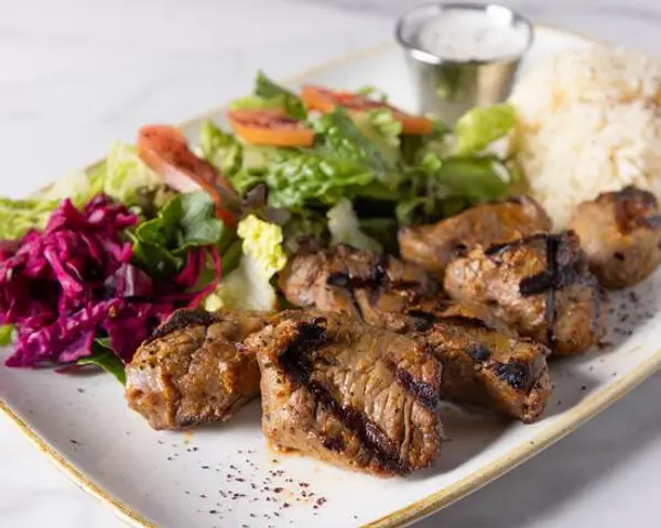 hummus-mediterranean-kitchen - Beef Shish Kebab