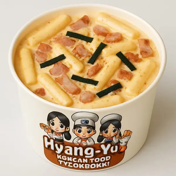 hyang-yu-tteokbokki - Tteokbokki Carbonara