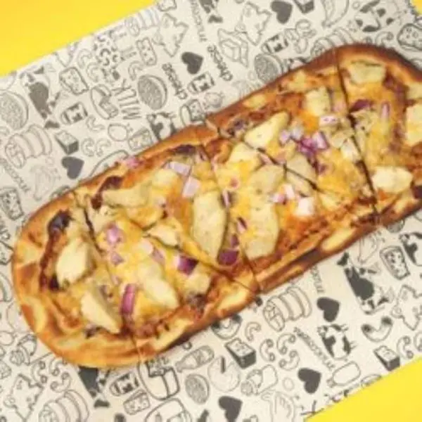 i-heart-mac-and-cheese - BBQ Chicken Flatbread