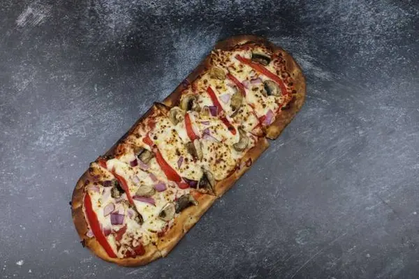 i-heart-mac-and-cheese - Veggie Pizza Flatbread