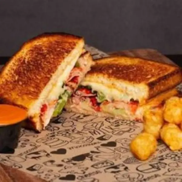 i-heart-mac-and-cheese - Lobster & White Truffle Grilled Cheese