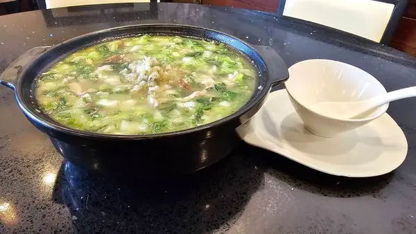 i-shanghai-delight - Rice soup with Veg and shredded pork（small）上海特色菜泡饭（小）