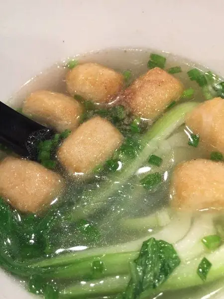 i-shanghai-delight - Fried Tofu Soup with Vermicelli (油豆腐细粉汤)