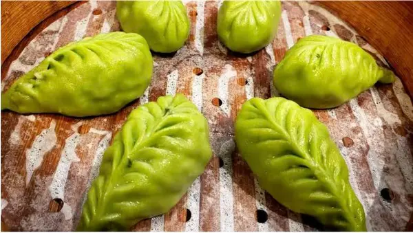 i-shanghai-delight - Steamed Vegetable Dumplings (特色素蒸饺)