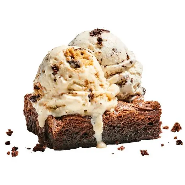 insomnia-cookies - Ice Cream on a Brownie