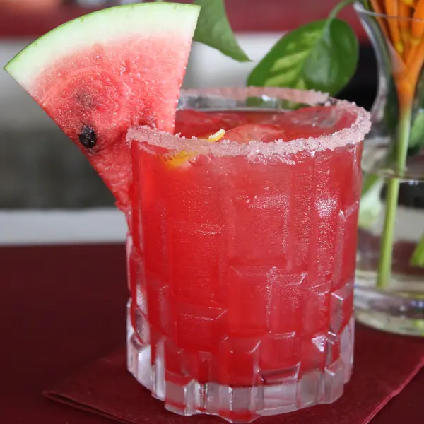 intimo-wine-bar-restaurant - Smokey Watermelon Lemon Margarita