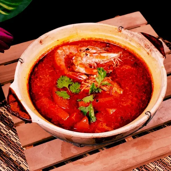 iqan-bakar-cheras-kampung-bharu - Tom Yam Claypot Merah