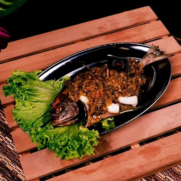 iqan-bakar-cheras-kampung-bharu - Cencaru Sambal Hijau