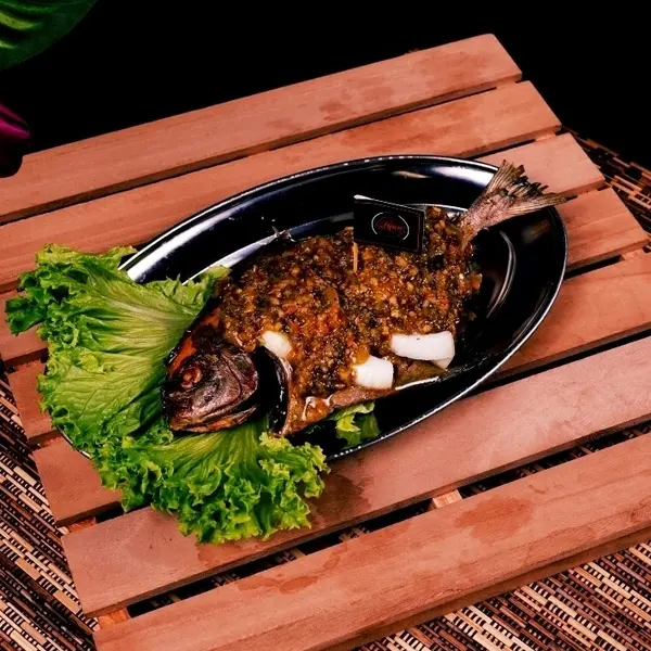 iqan-bakar-cheras-kampung-bharu - Set Cencaru Sambal Hijau