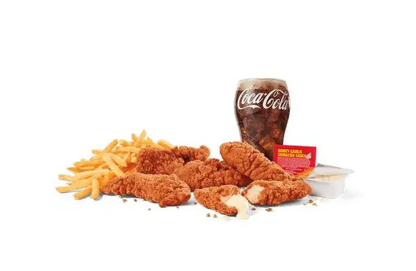 jack-in-the-box - Spicy Chicken Strips (5) Combo