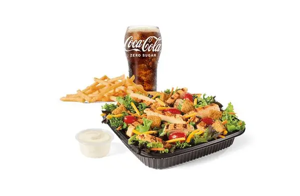 jack-in-the-box - Garden Salad w/ Grilled Chicken Combo