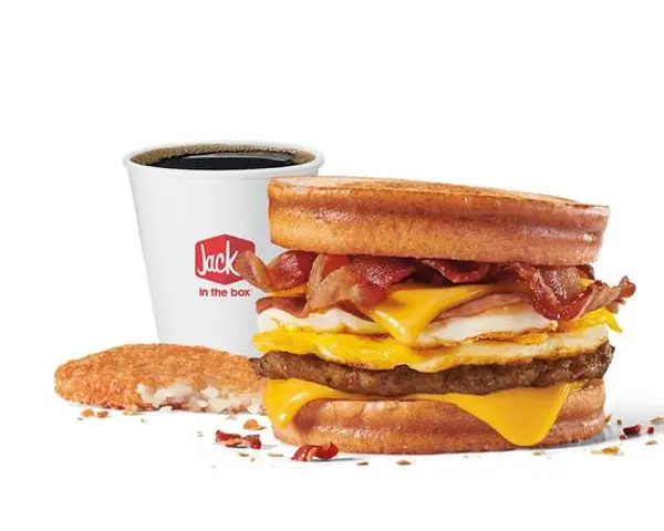 jack-in-the-box - Loaded Breakfast Sandwich Combo