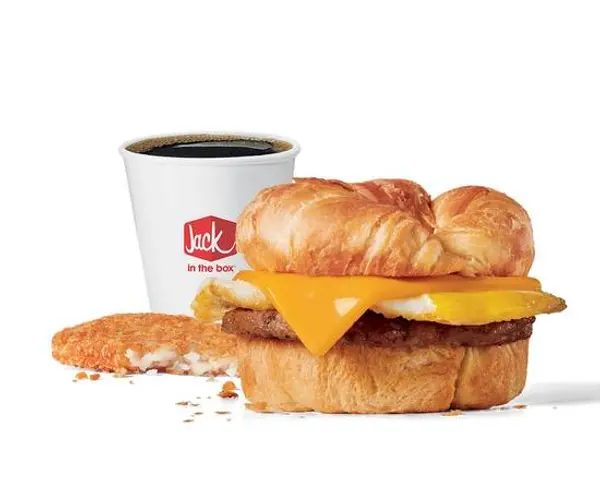 jack-in-the-box - Sausage Croissant Combo