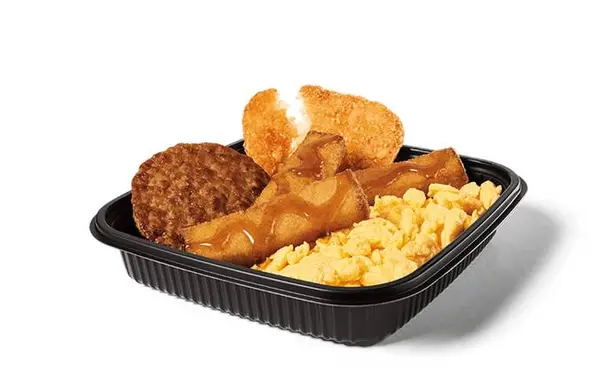 jack-in-the-box - 3PC French Toast Sticks Platter w/ Sausage