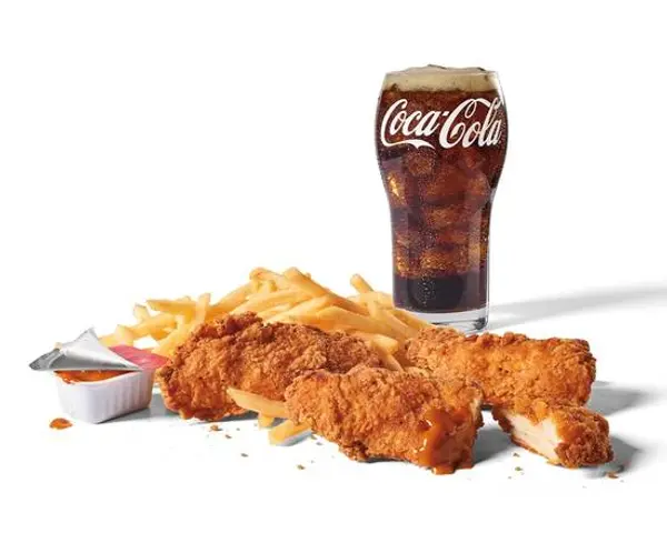 jack-in-the-box - Crispy Chicken Strips (3) Combo