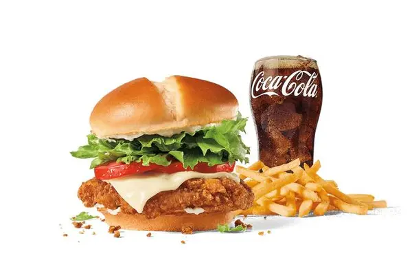 jack-in-the-box - Jack's Spicy Chicken® w/ Cheese Combo