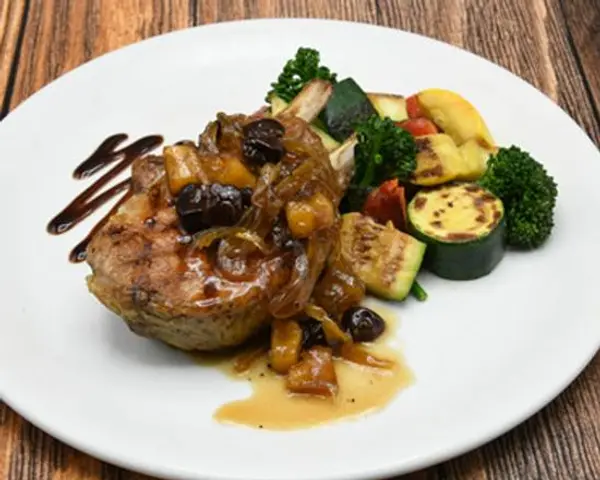 jakes-grill - Apple Grilled Pork Chop