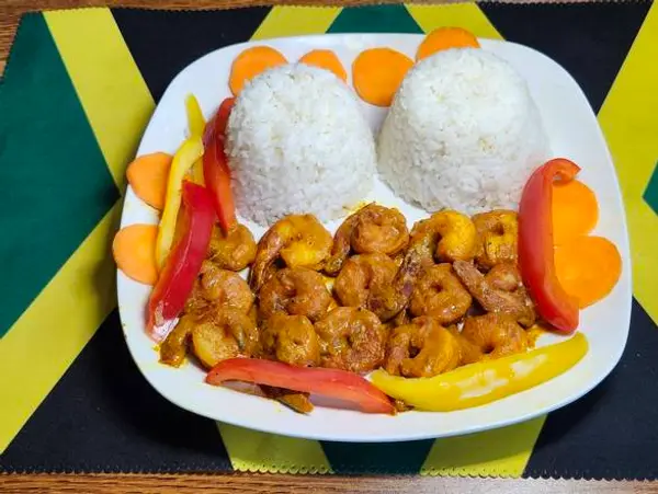 jamaican-homestyle-cuisine - Curry Shrimp