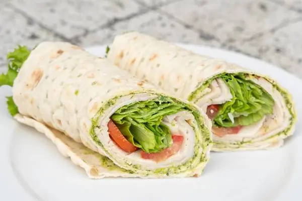 java-beach-cafe - Turkey Pesto Wrap - NO MODIFICATIONS