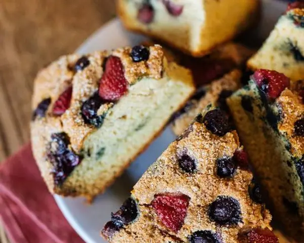 java-beach-cafe - Irish Soda Bread with Butter & Homemade Jam