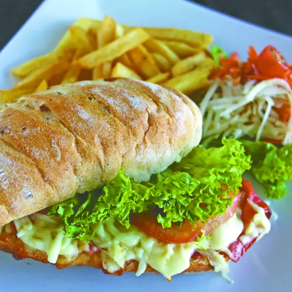 java-flava-cafe - Chicken Ham & Cheese