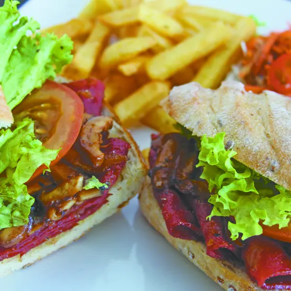 java-flava-cafe - Beef Bacon Mushroom