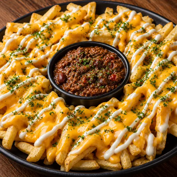 java-flava-cafe - Fries Con Carne
