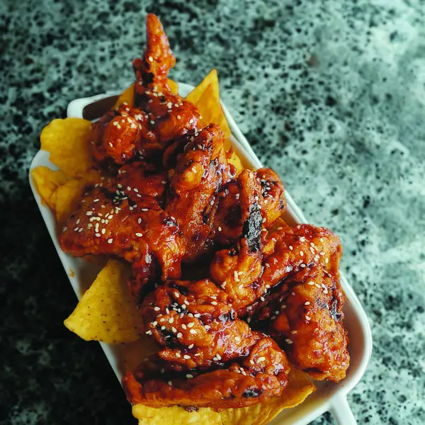 java-flava-cafe - Korean Chicken Wings