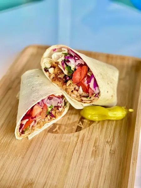 jayna-gyro - Chicken Gyro Lavash Wrap