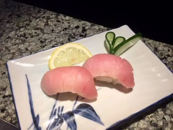 jensai-sushi - 2 Piece Hamachi Nigiri