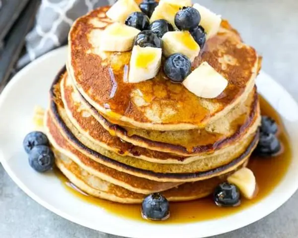 jessies-breakfast - Banana Blueberry Pancake