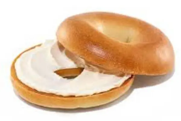 jessies-breakfast - Cream cheese bagel