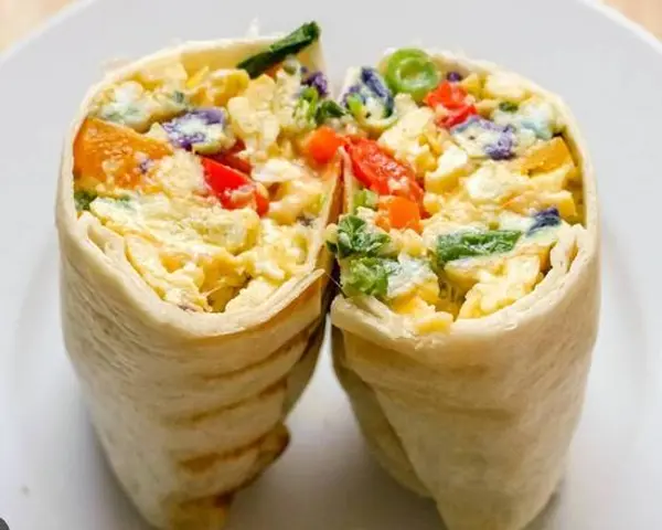 jessies-breakfast - Veg breakfast burrito 