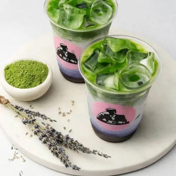 joe-the-juice - Iced Lavender Matcha Latte 16oz